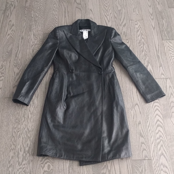 Dirk Bikkembergs Jackets & Blazers - Beautiful genuine leather coat by Dirk bikkembergs
